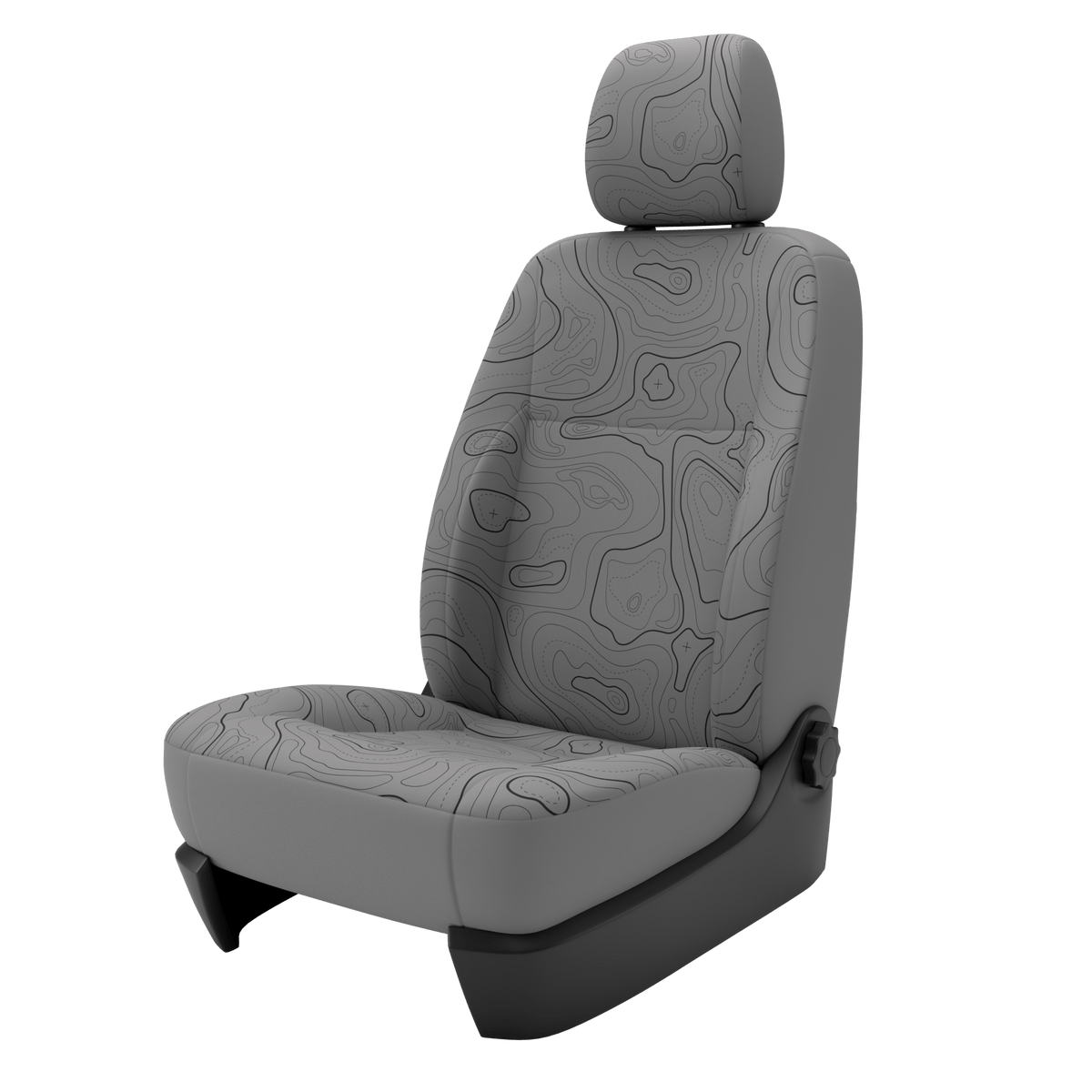 Seat Covers for VW ID. Buzz GTX/Pure/Pro Wild Lines Grey
