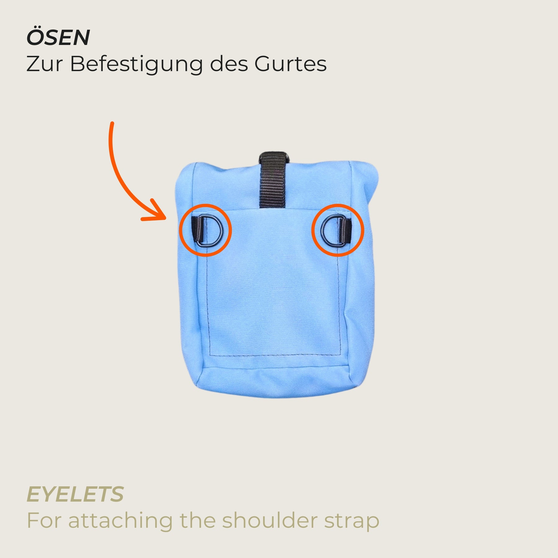 Magnet-Tasche S