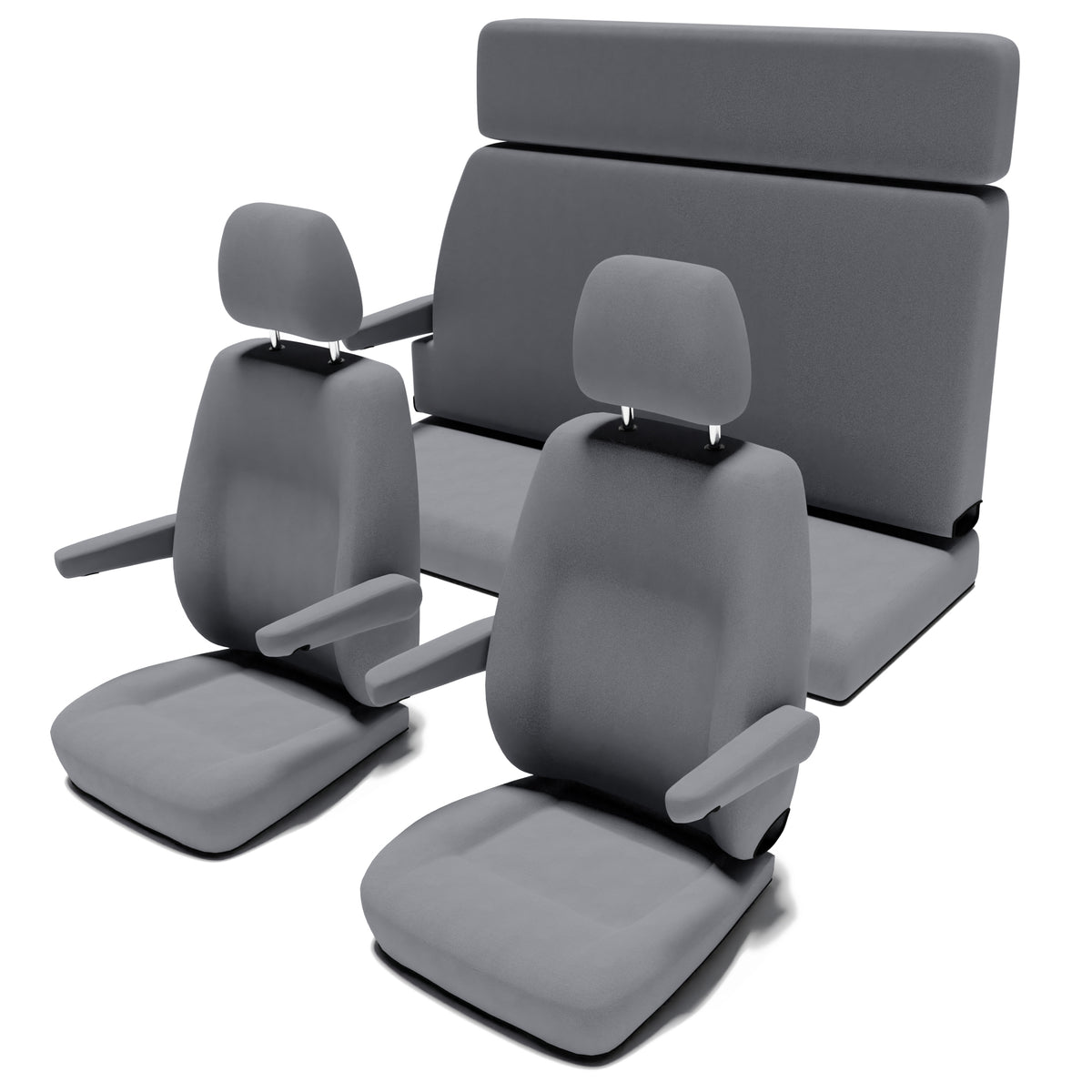 Ford Nugget (ab 2013) Sitzbezug [5-Sitzer Set] [Hawaii Dream] – DriveDressy