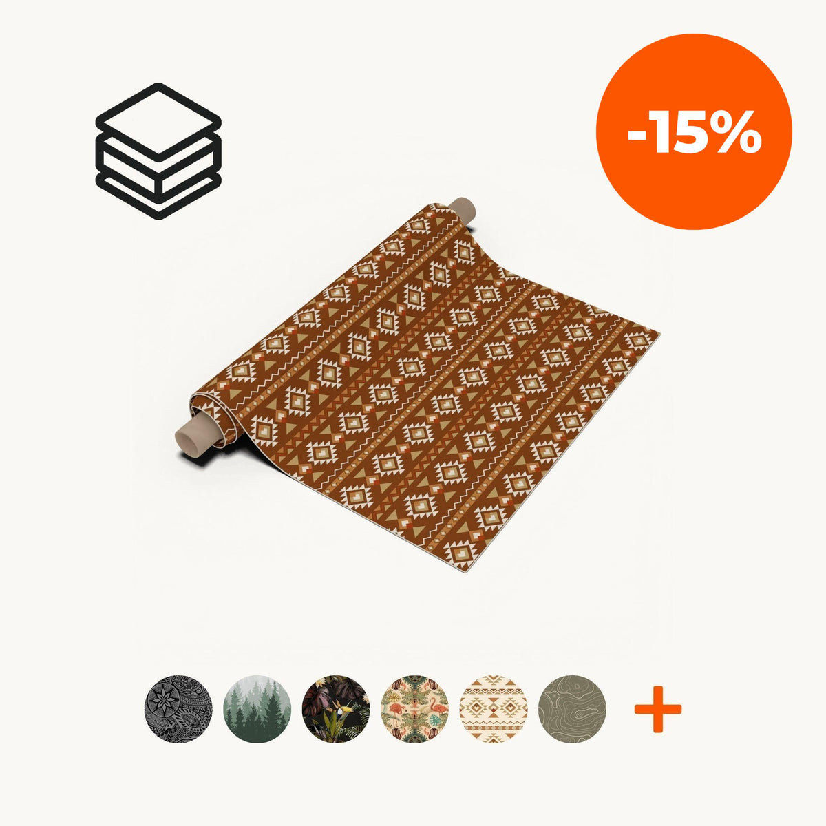 Fabric upholstered by the meter