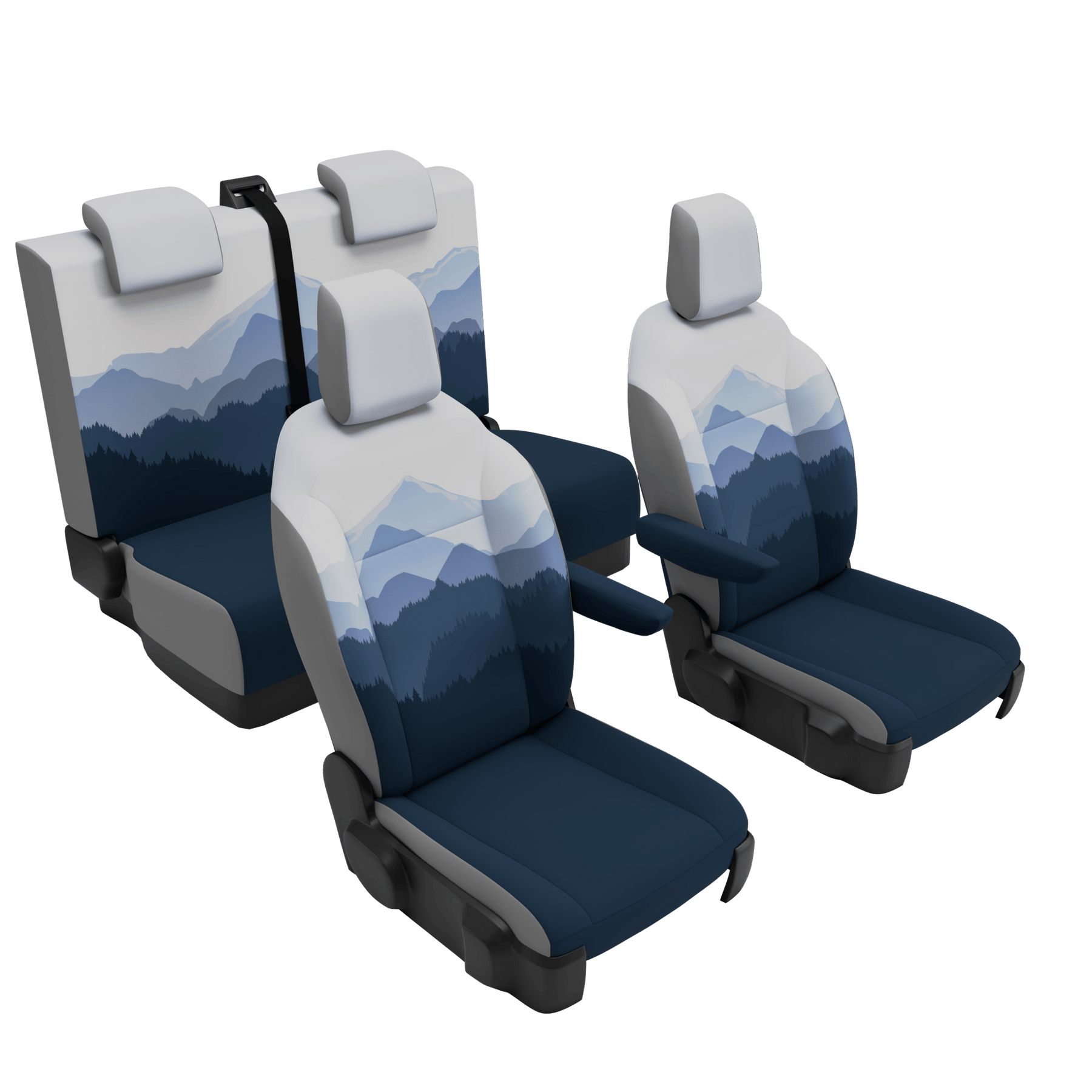 Sitzbezüge Pössl Vanster Misty Mountains