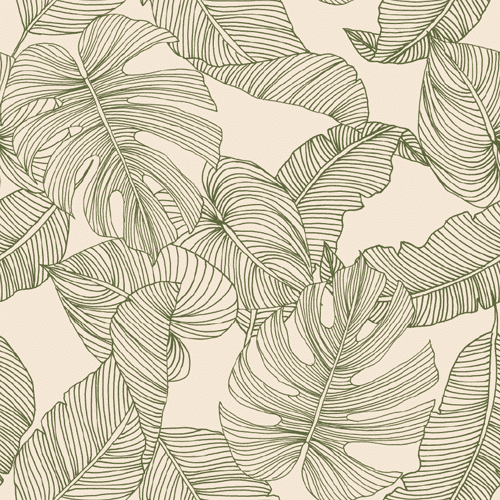 Stoffprobe Vintage Leaves (15438250541441)