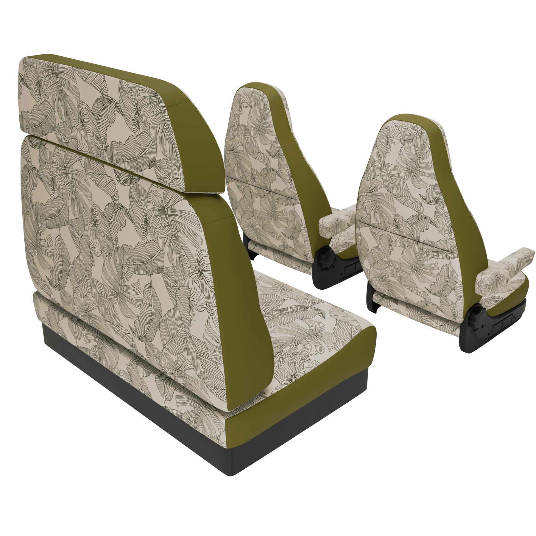 Sitzbezüge Bantam Van (ab 2014) Vintage Leaves
