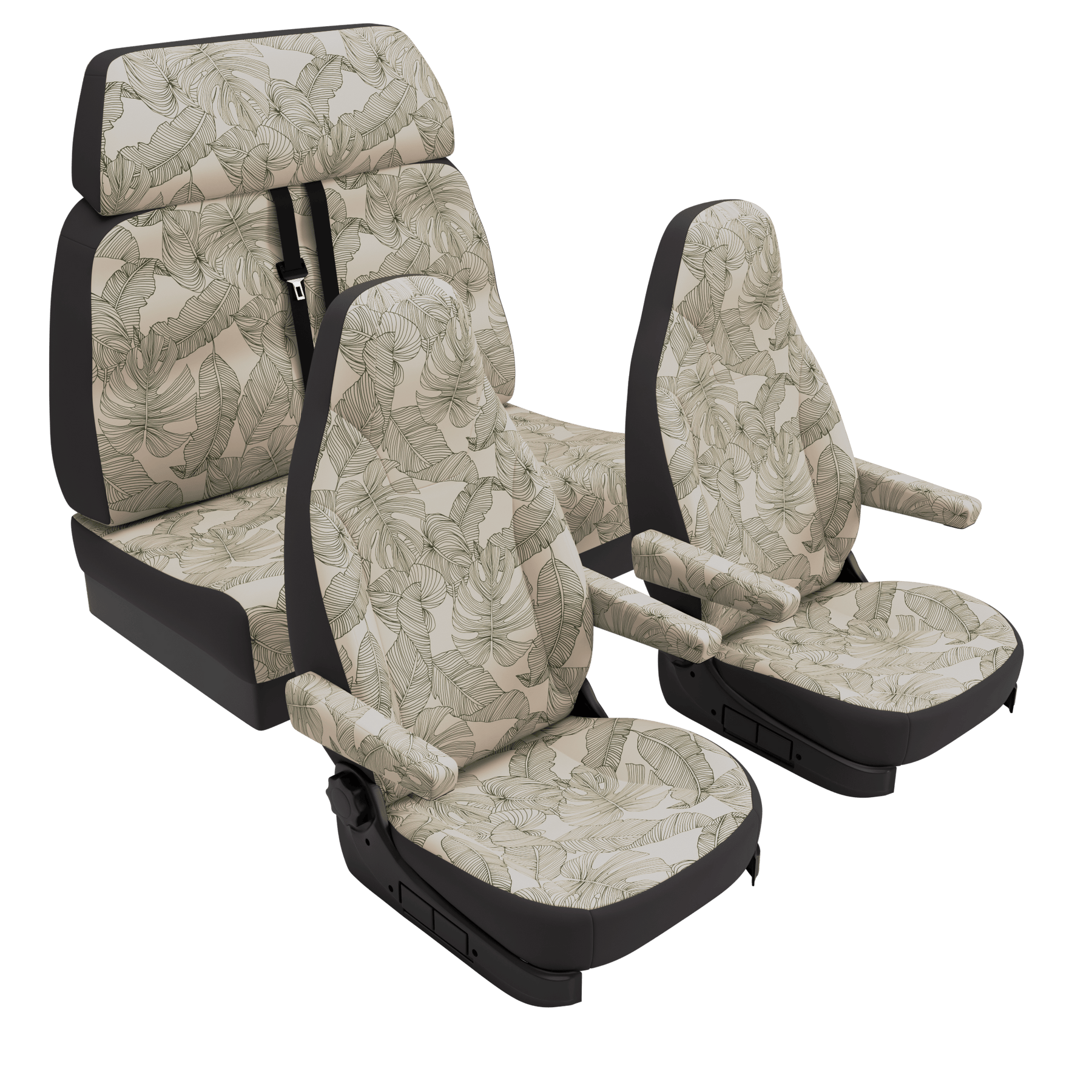 Sitzbezüge Bantam Van (ab 2014) Vintage Leaves