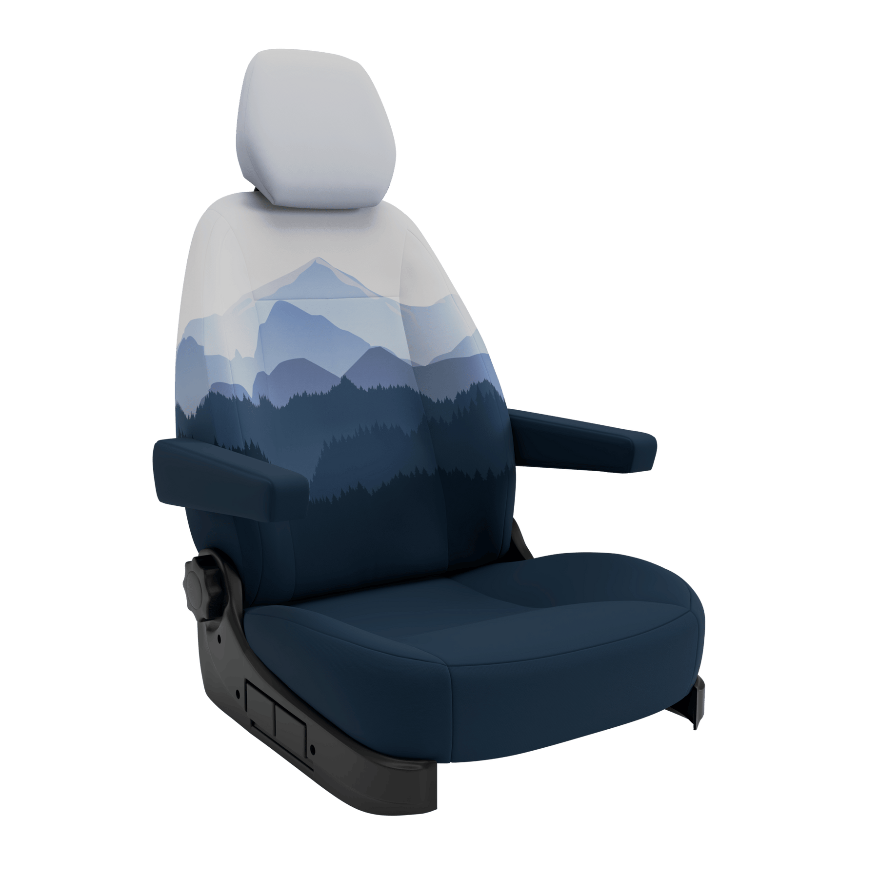 Sitzbezüge Fiat Ducato Transporter (ab 2006) Misty Mountains