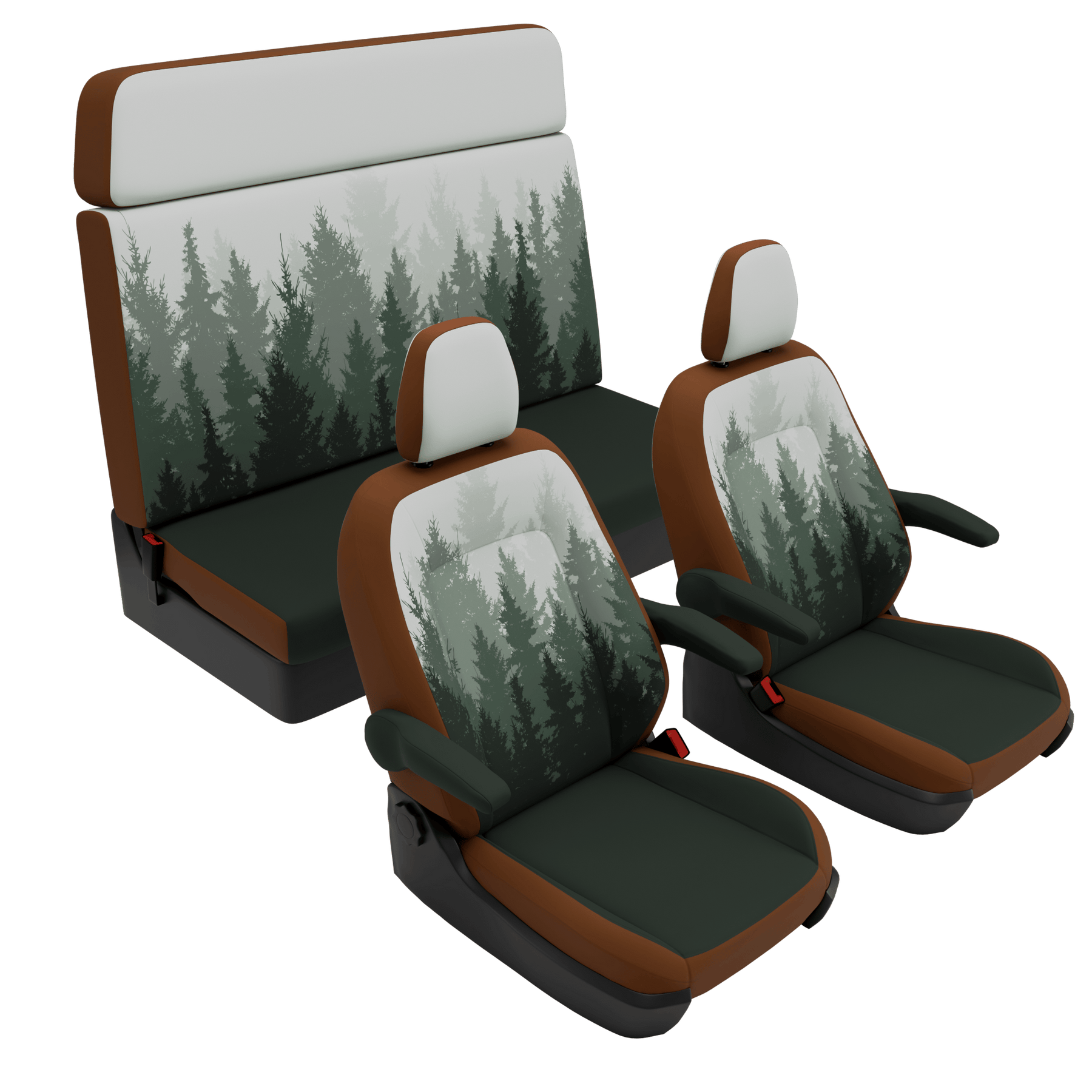 Sitzbezüge Ford Nugget (Westfalia) (2019-2023) Magic Forest