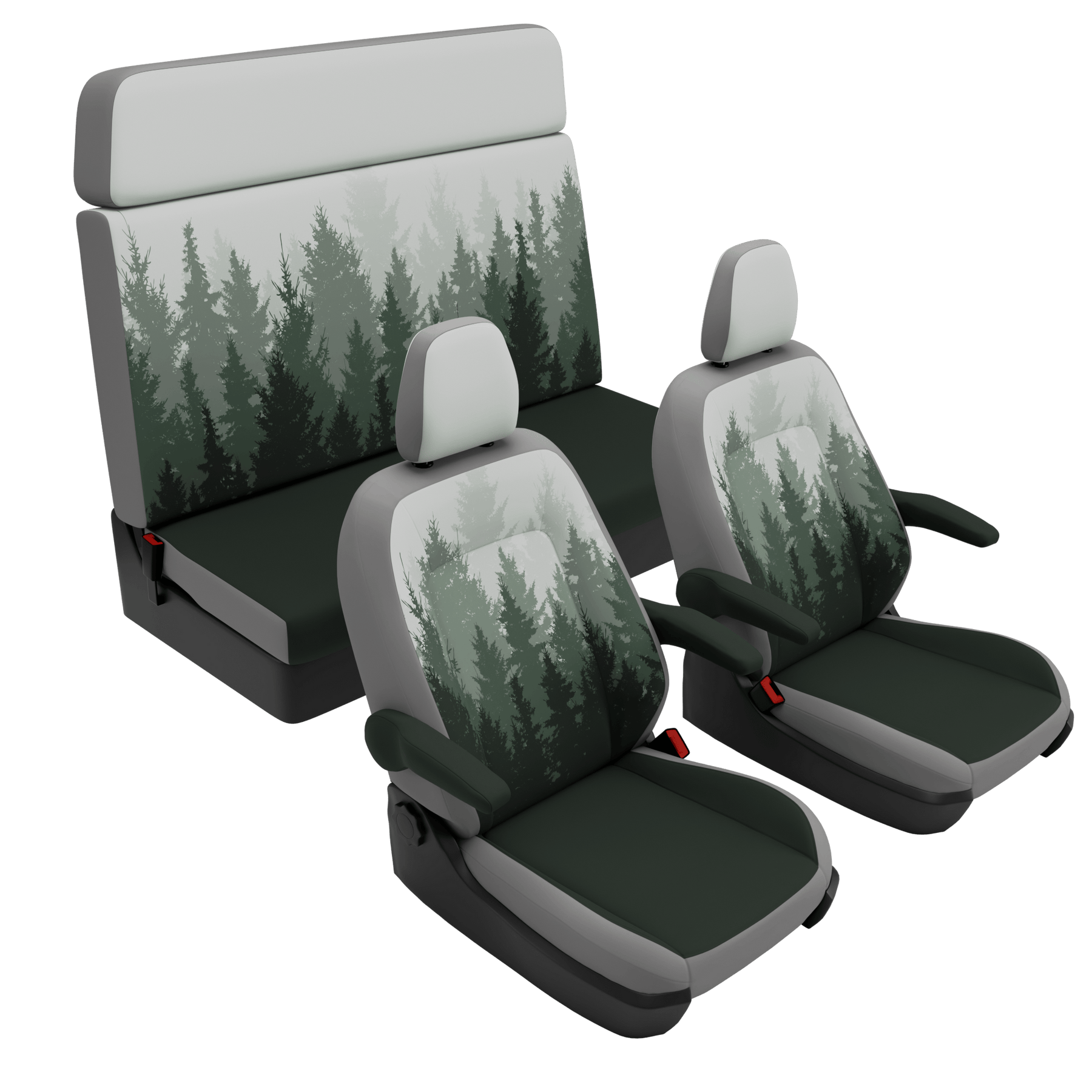Sitzbezüge Ford Nugget (Westfalia) (2019-2023) Magic Forest