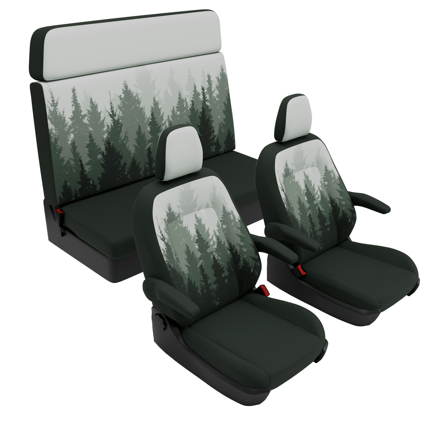 Sitzbezüge Ford Nugget (Westfalia) (2019-2023) Magic Forest