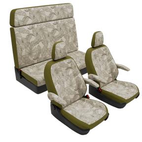 Sitzbezüge Ford Nugget (Westfalia) (2013-2018) Vintage Leaves