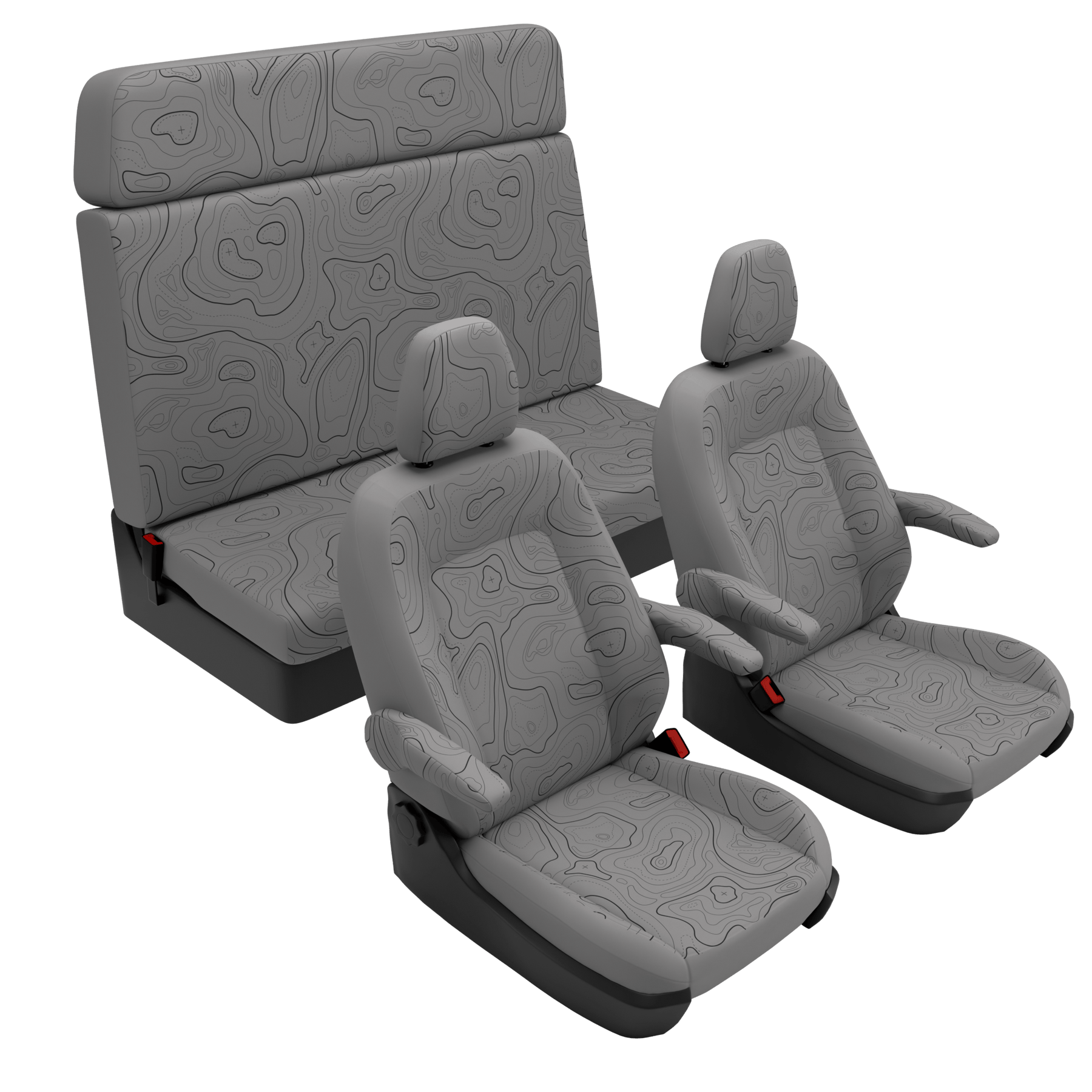 Sitzbezüge Ford Nugget (Westfalia) (ab 2024) Wild Lines