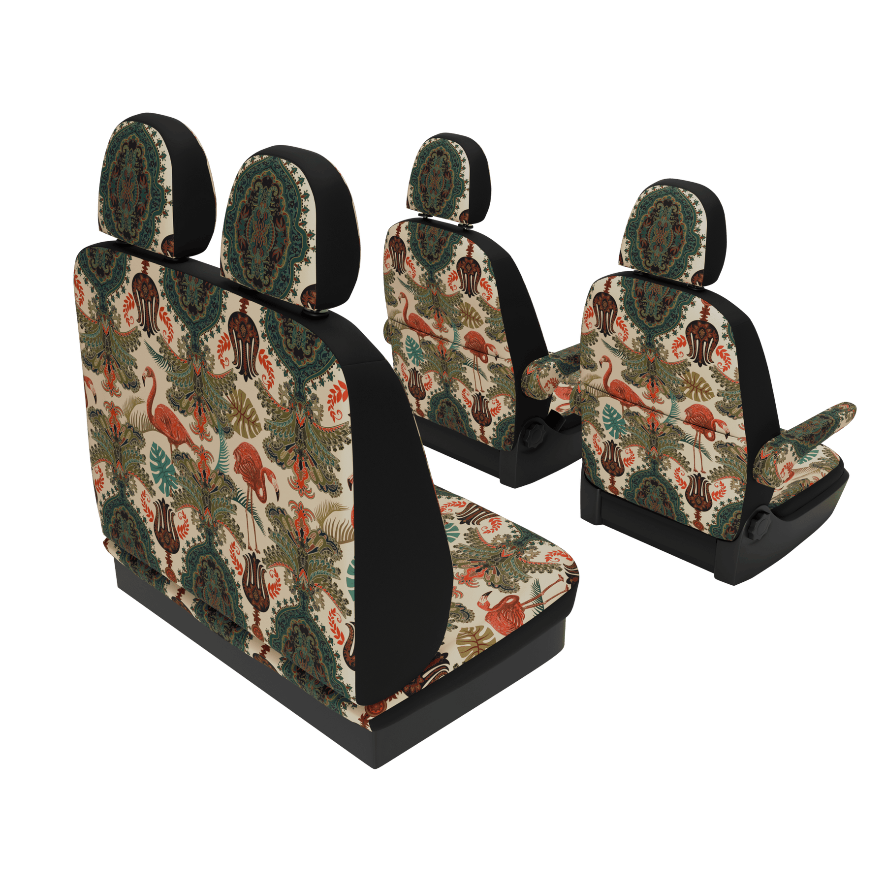 Sitzbezüge VW Grand California Oriental Flamingo