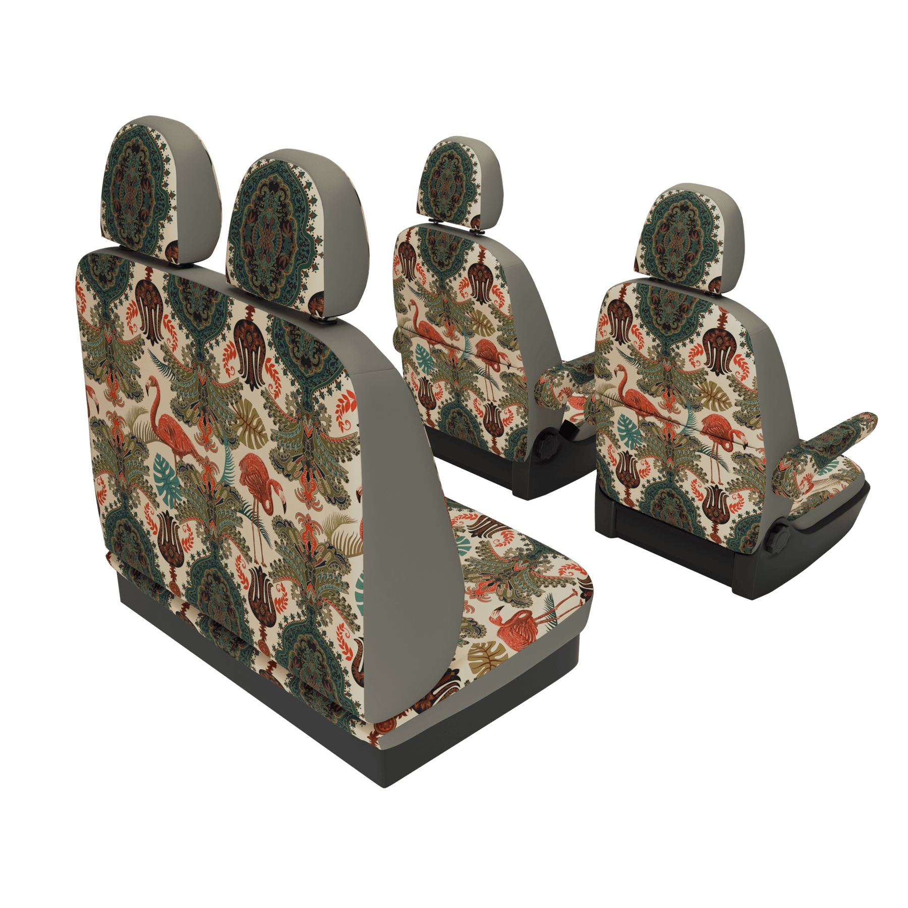 Sitzbezüge VW Grand California Oriental Flamingo