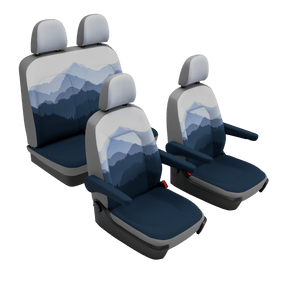 Sitzbezüge VW Grand California Misty Mountains