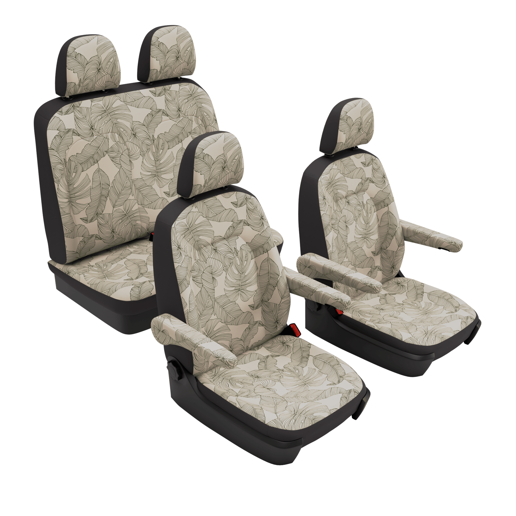 seat covers Grand California Vintage Leaves
