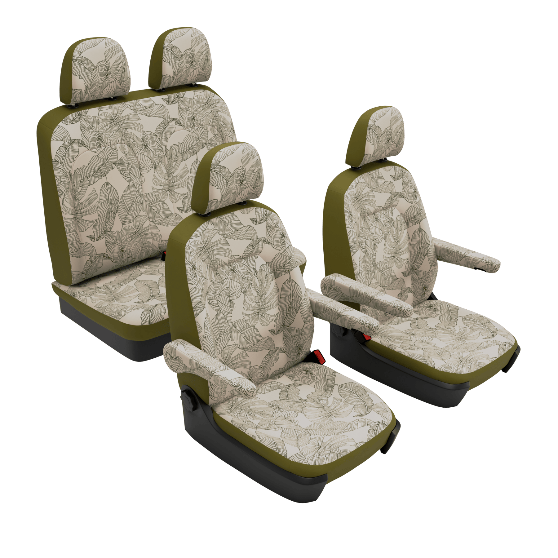 seat covers Grand California Vintage Leaves