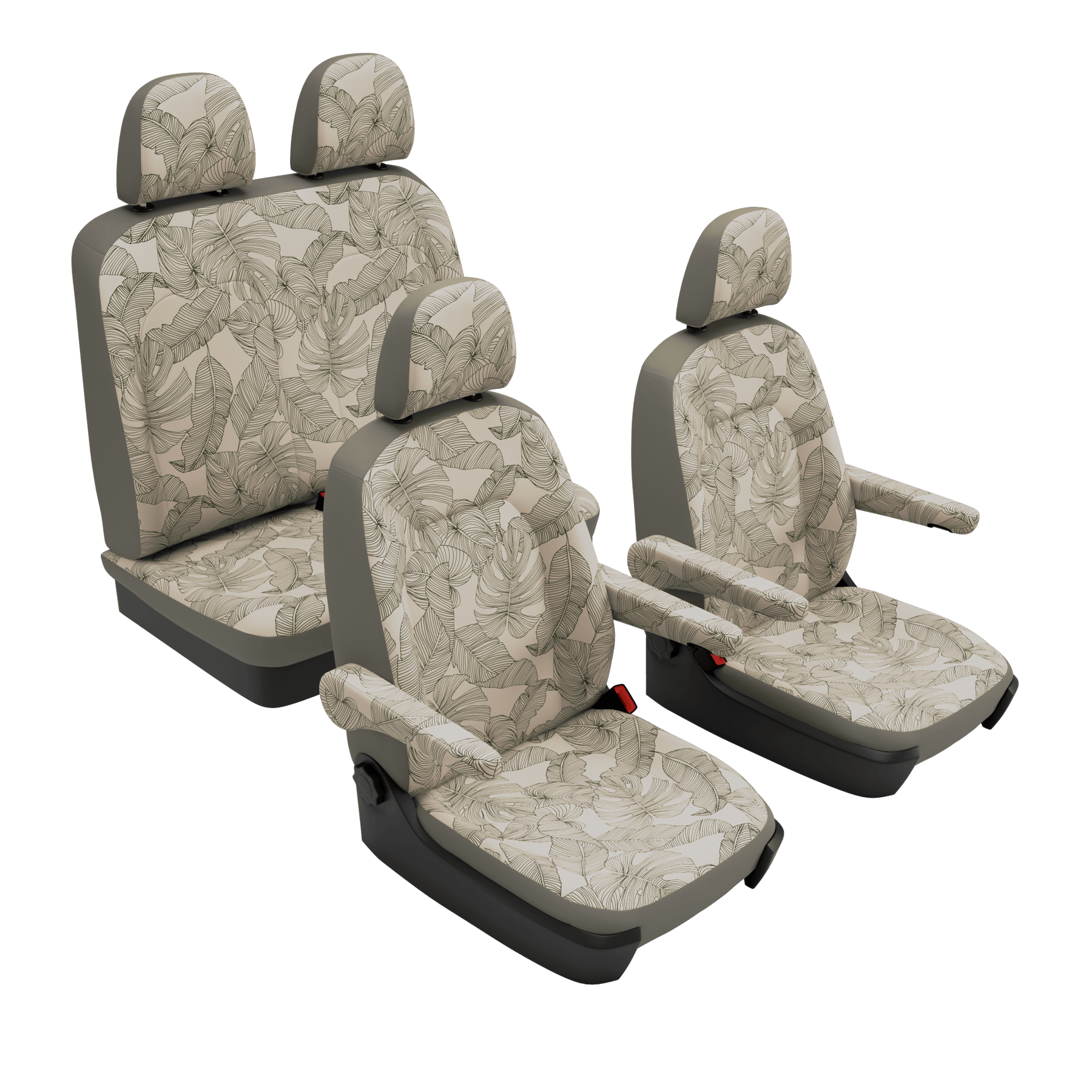 seat covers Grand California Vintage Leaves