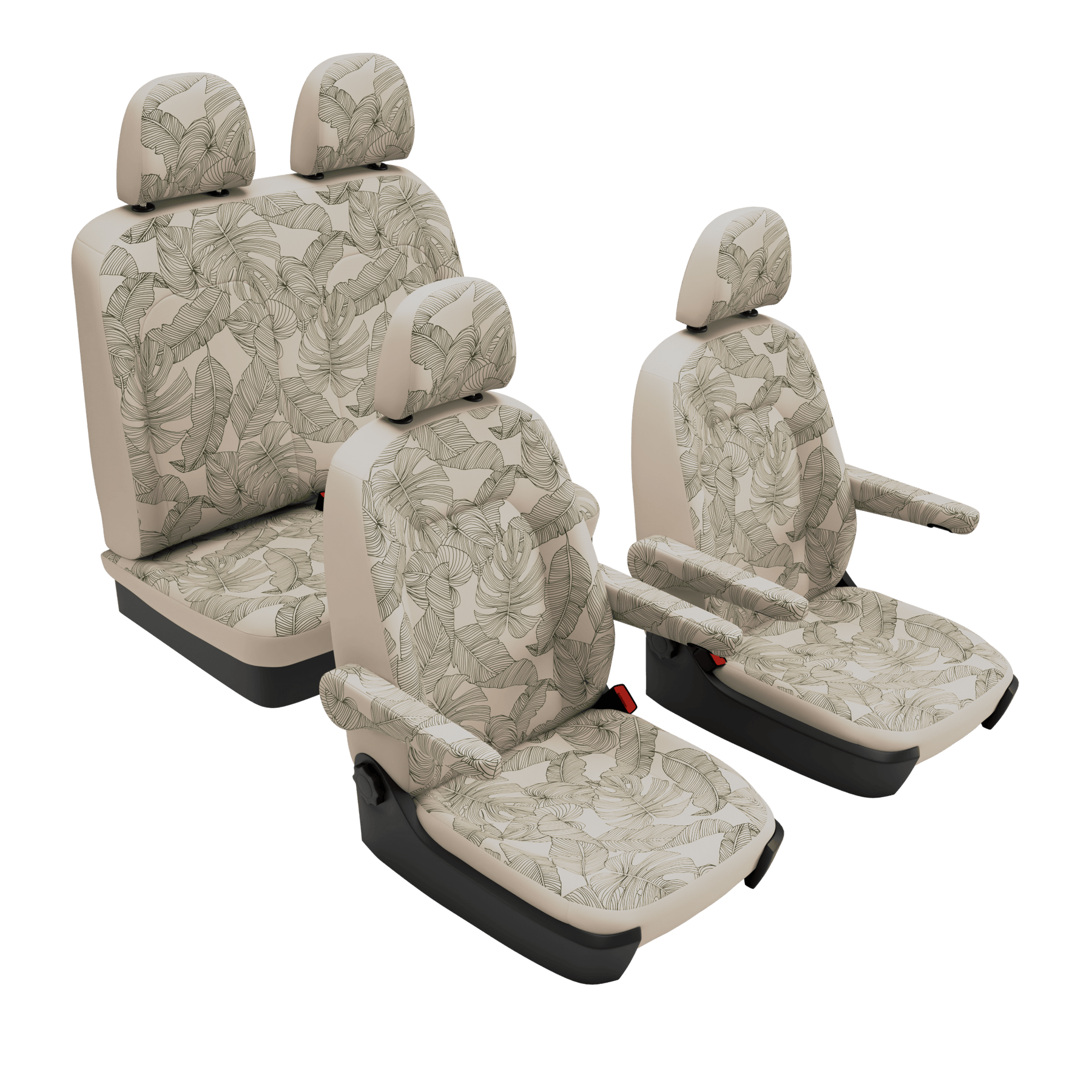 seat covers Grand California Vintage Leaves