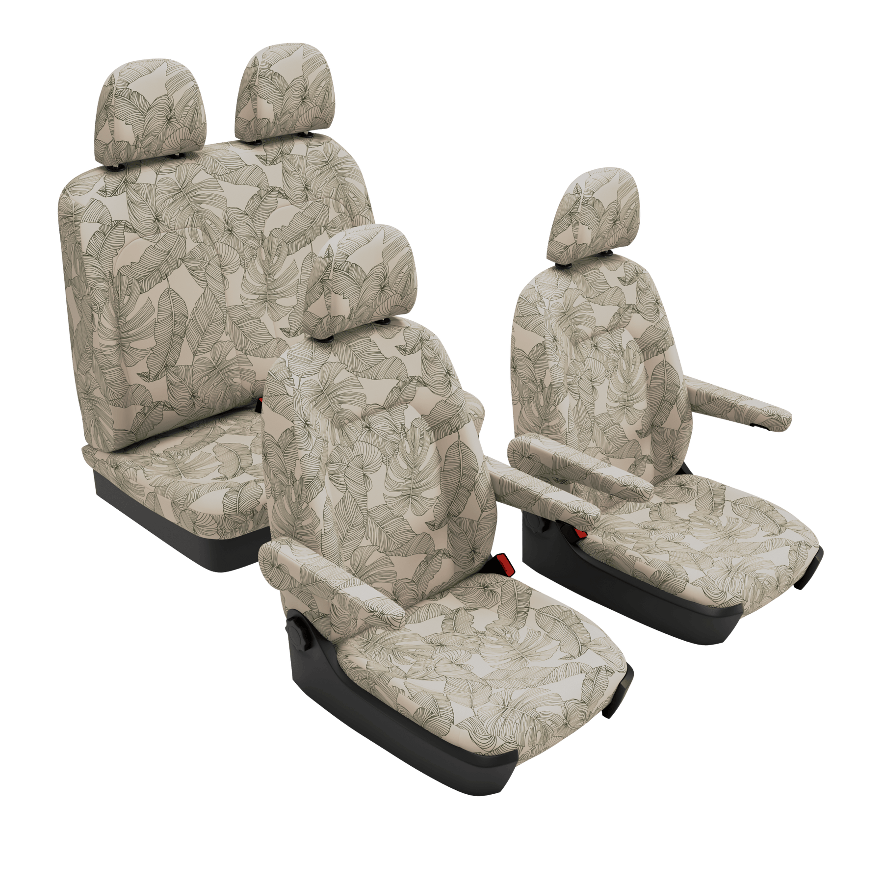 seat covers Grand California Vintage Leaves