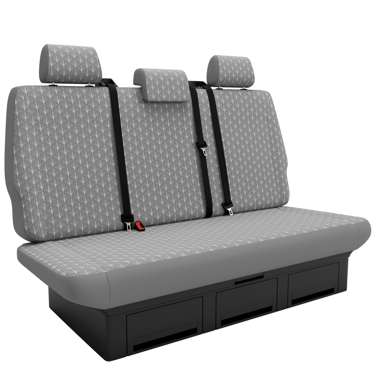 Sitzbezüge Aguti Schlafbank S3 1150 schmal VAN Art Deco