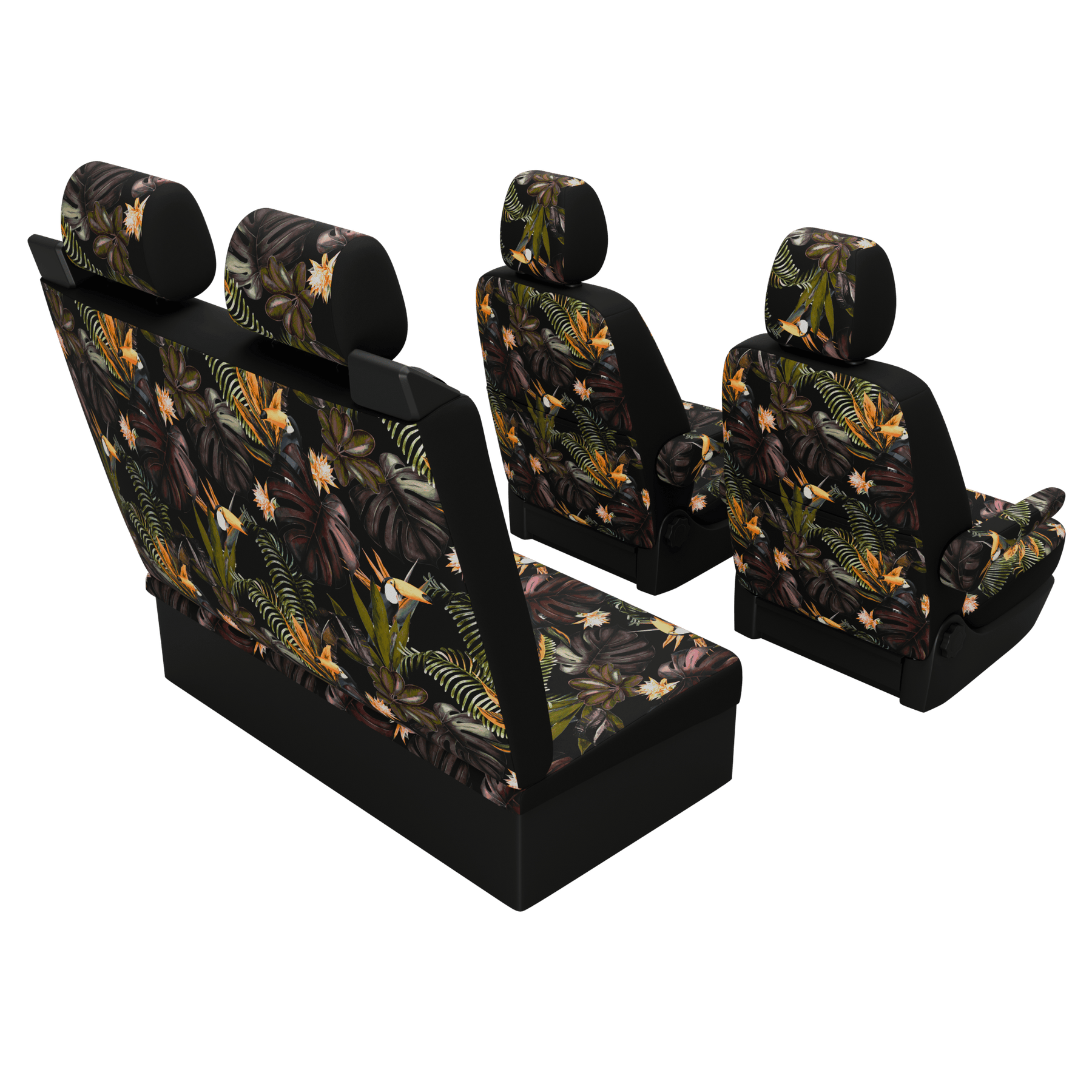 Sitzbezüge VW T4 Multivan Black Toucan