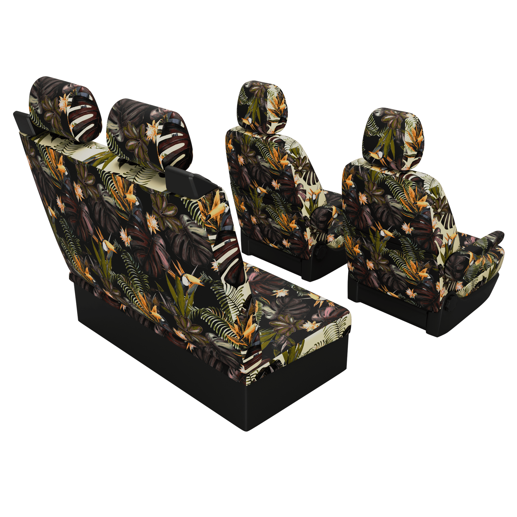 Sitzbezüge VW T4 Multivan Black Toucan