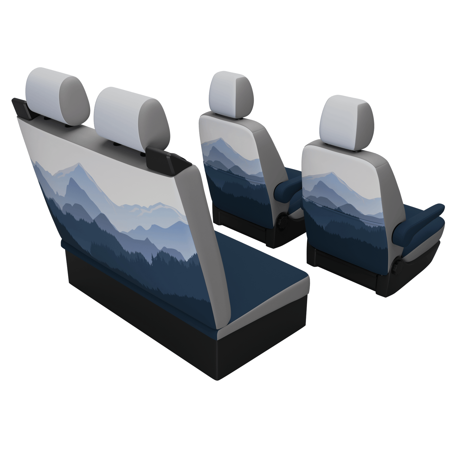 Sitzbezüge VW T5 Multivan Misty Mountains