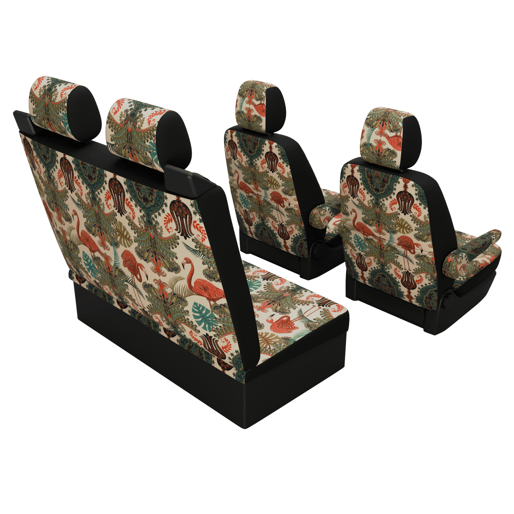 Sitzbezüge VW T4 Multivan Oriental Flamingo