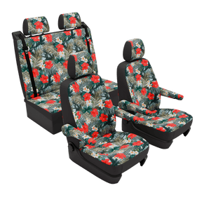 Sitzbezüge VW T6.1 California Hibiscus