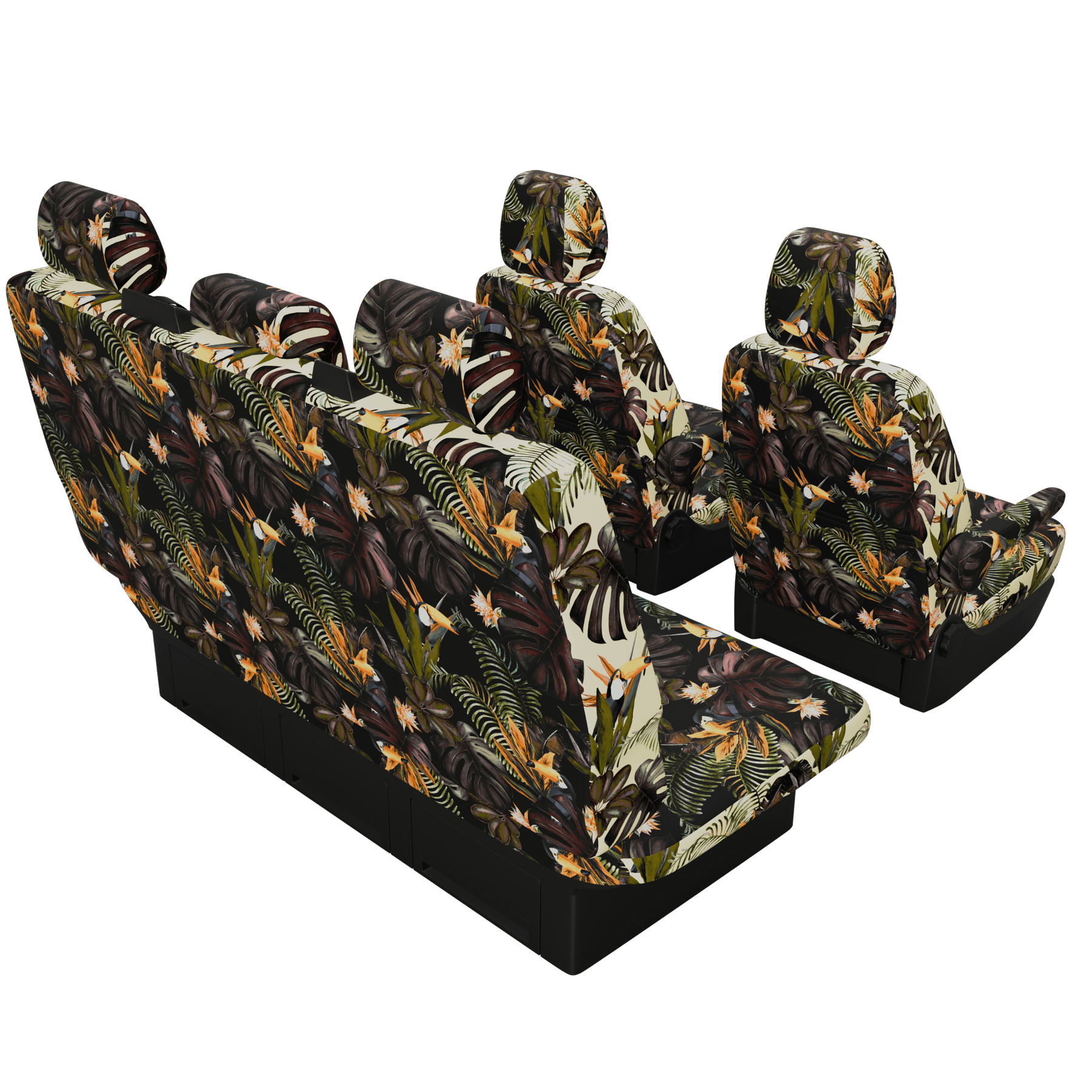 Sitzbezüge VW T4 Multivan Black Toucan