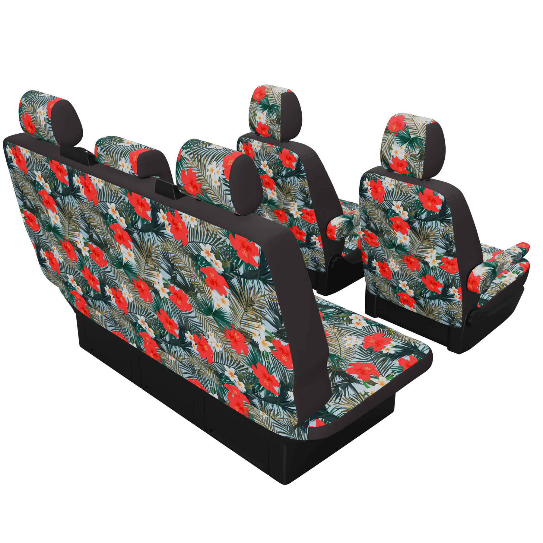 Sitzbezüge VW T6.1 California Hibiscus
