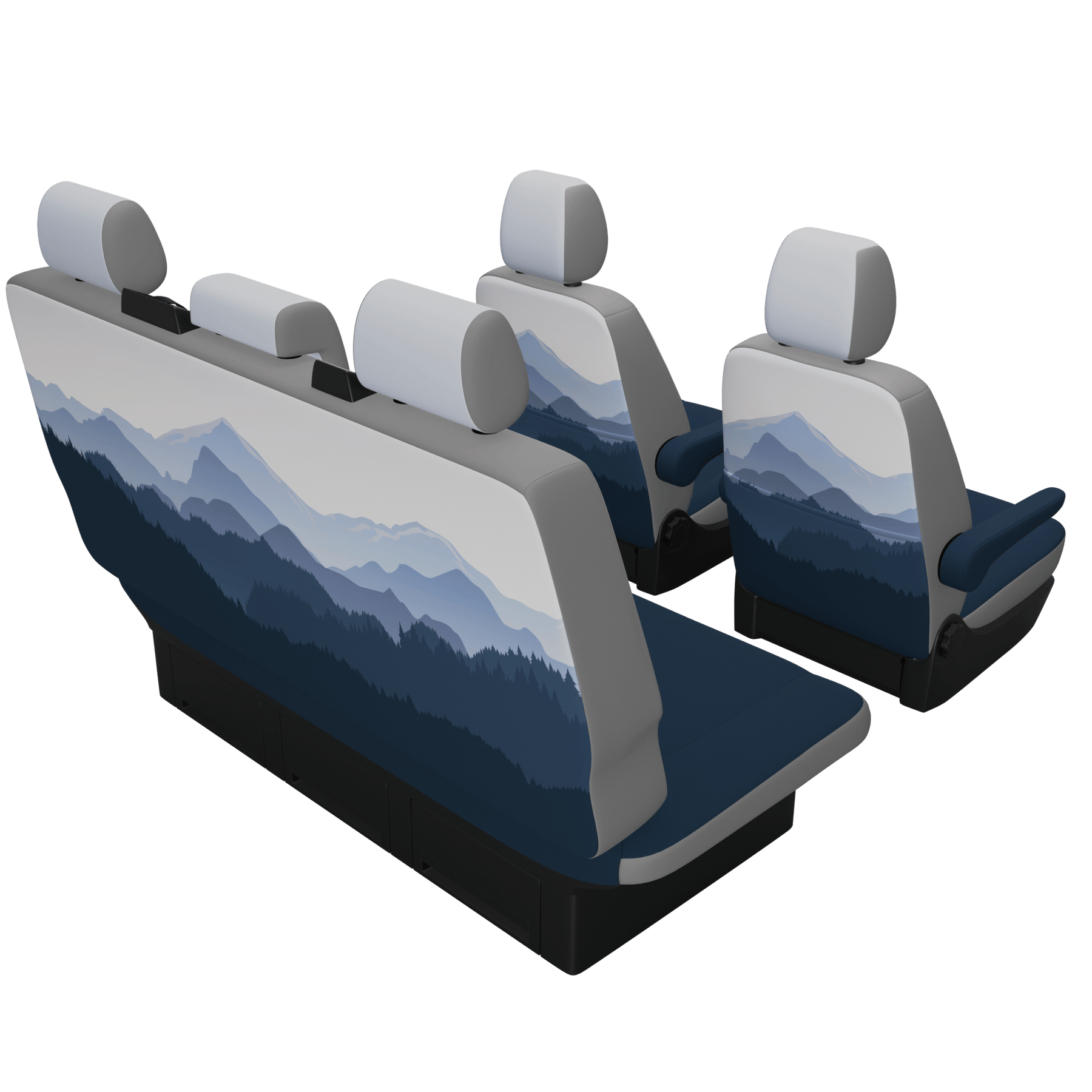 Sitzbezüge VW T5 Multivan Misty Mountains