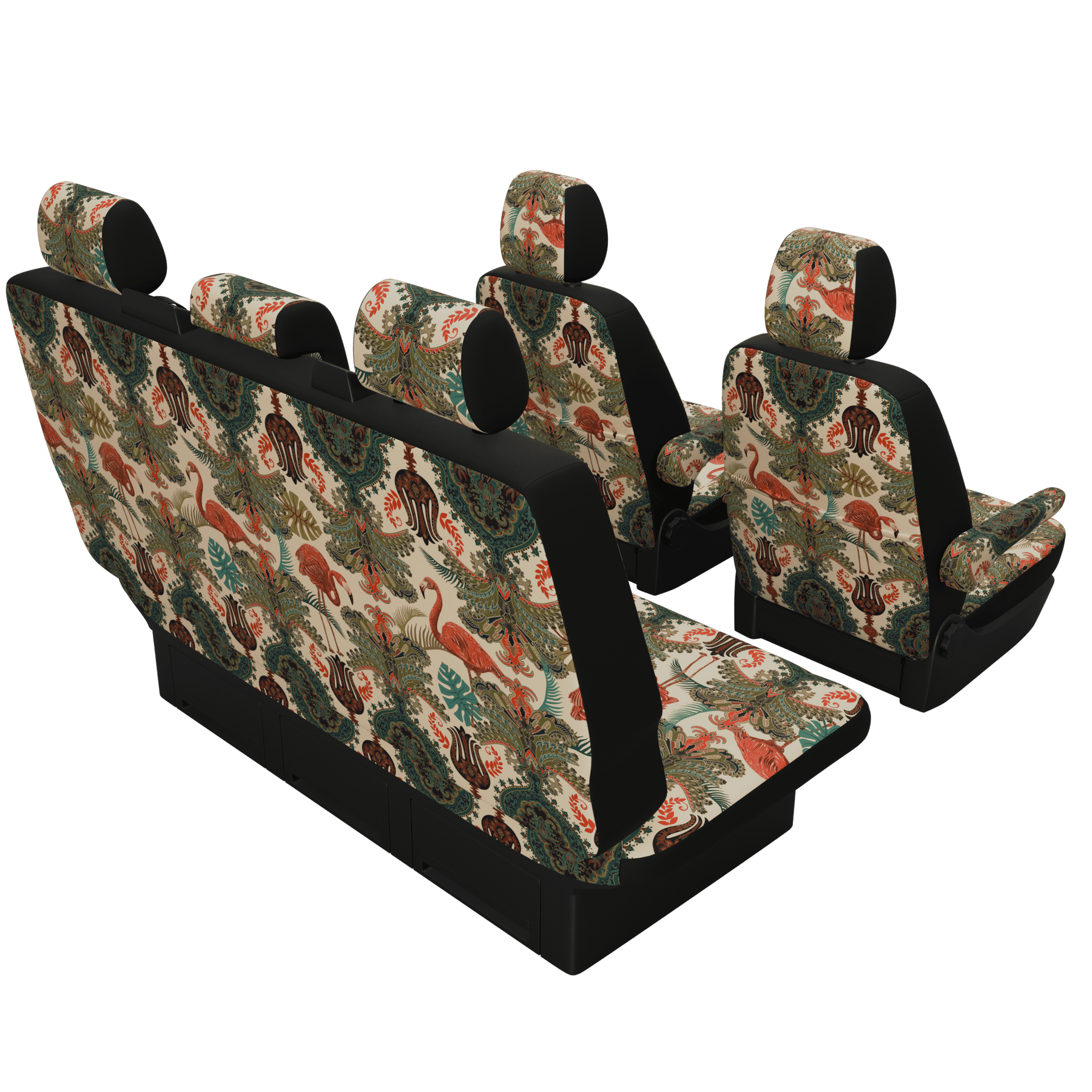 Sitzbezüge VW T4 Multivan Oriental Flamingo