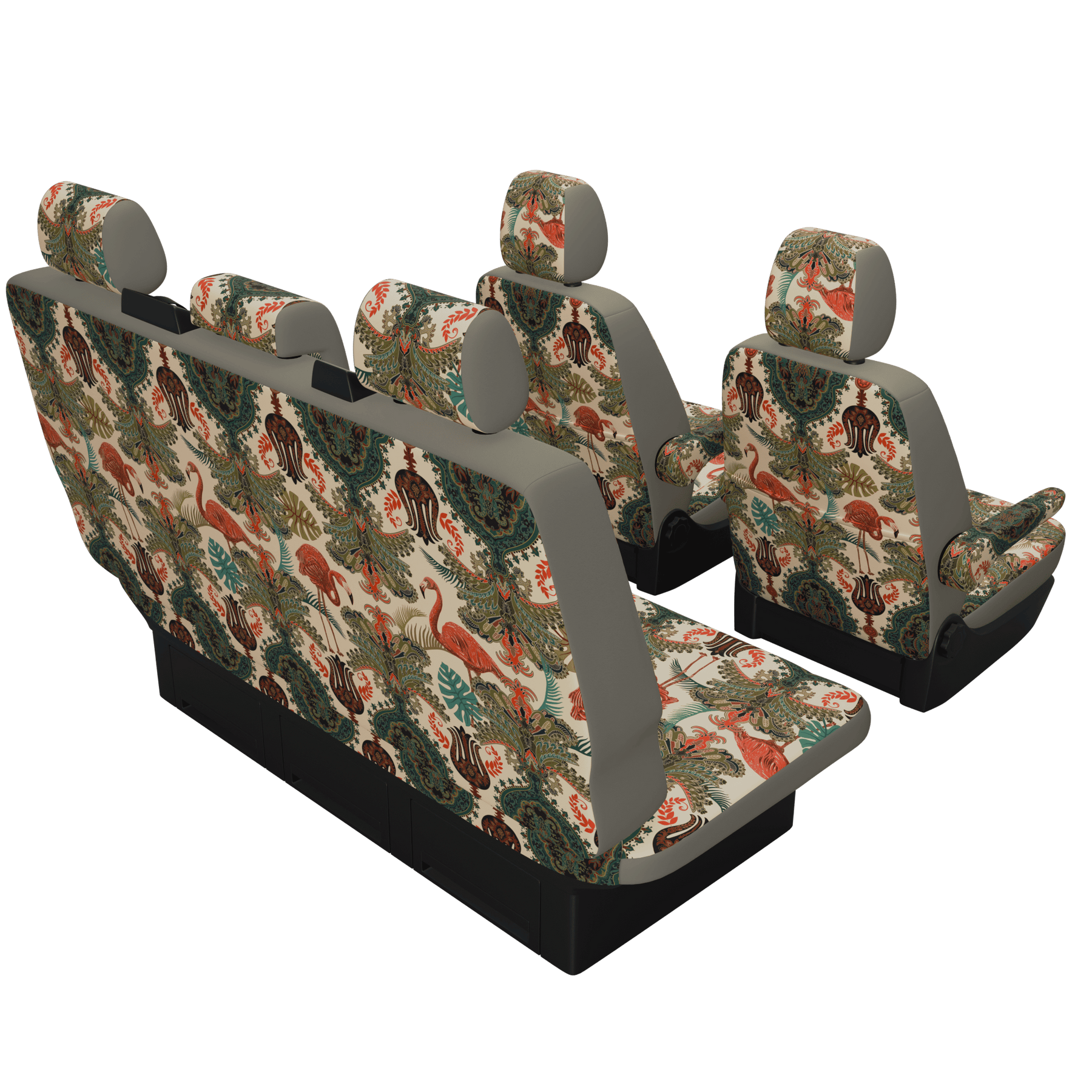 Sitzbezüge VW T4 Multivan Oriental Flamingo