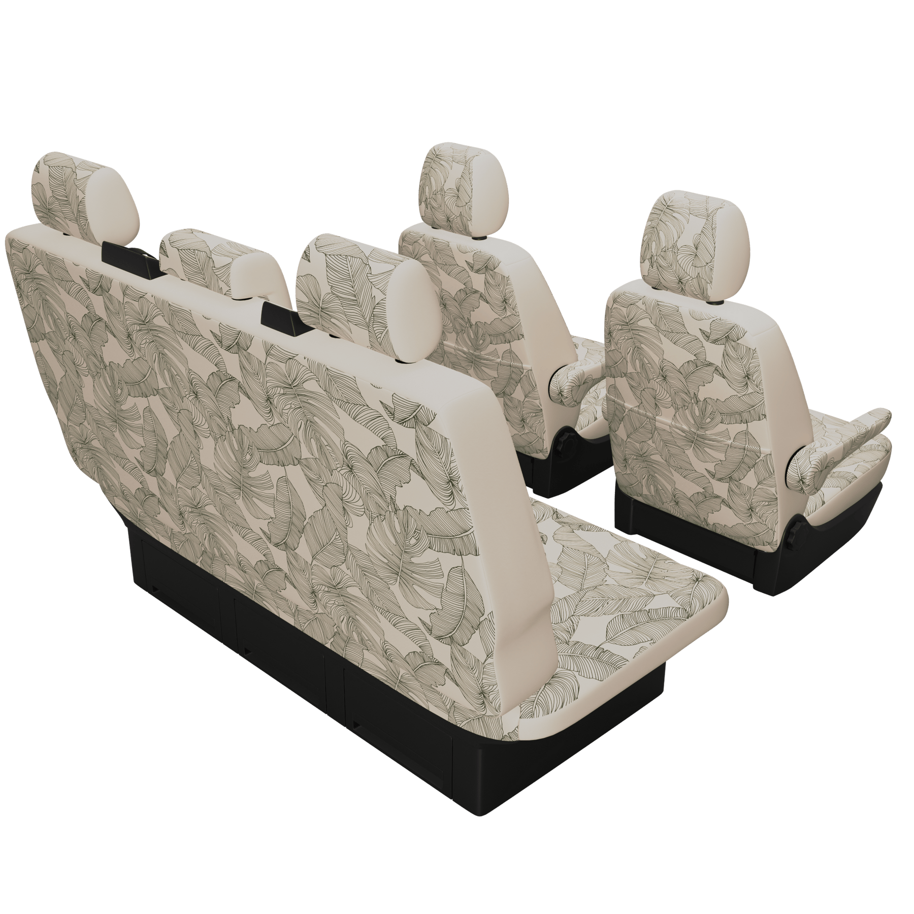 Sitzbezüge VW T6 Multivan Vintage Leaves