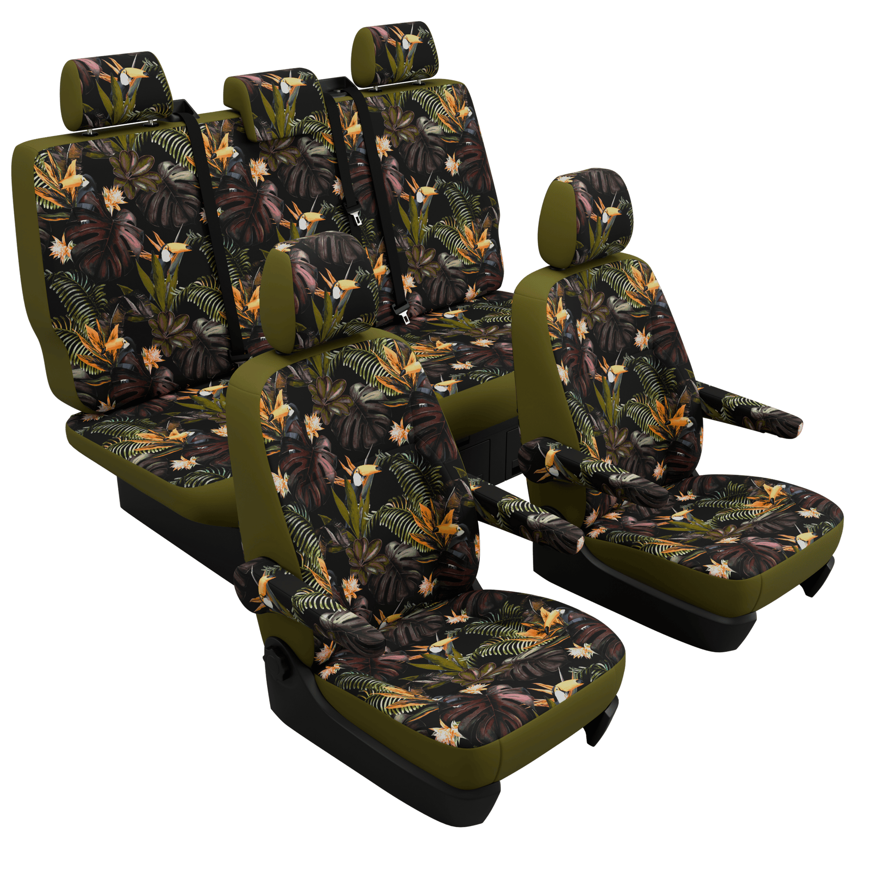 Sitzbezüge VW T4 Multivan Black Toucan