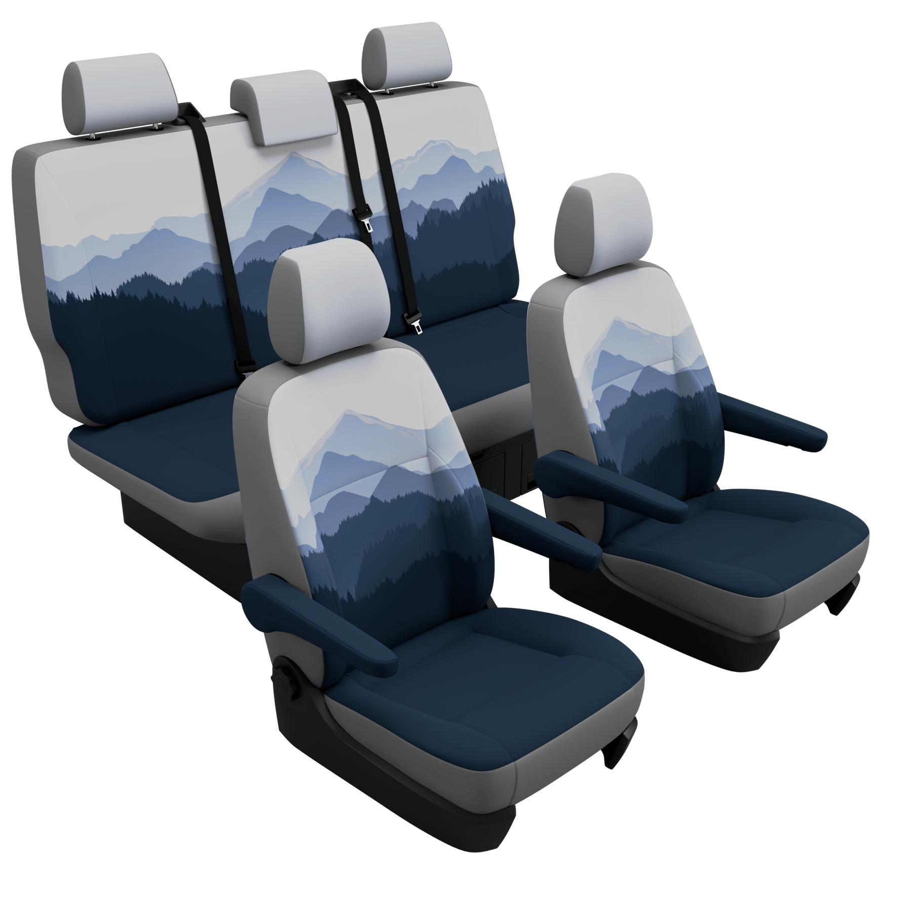 Sitzbezüge VW T5 Multivan Misty Mountains