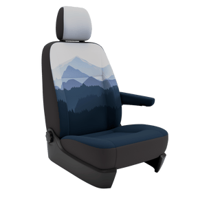 Sitzbezüge Alpincamper Vivaro PRO Misty Mountains