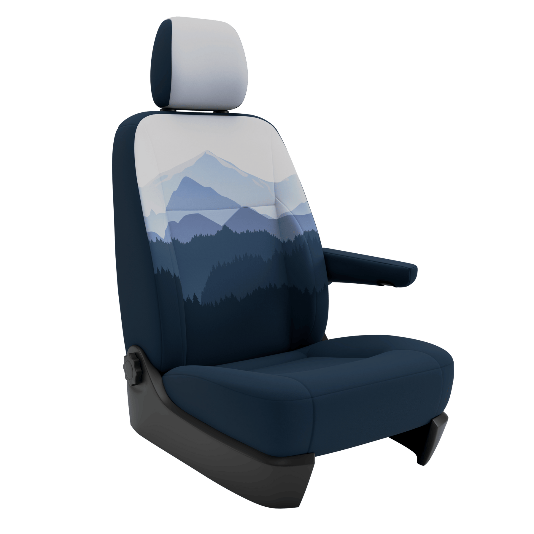 Sitzbezüge Alpincamper Vivaro PRO Misty Mountains