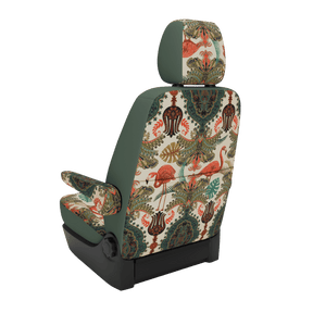 Sitzbezüge vanexxt Campervan T6.1 Oriental Flamingo