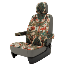 Sitzbezüge vanexxt Campervan T6.1 Oriental Flamingo