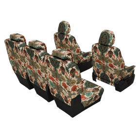Sitzbezüge VW T7 Multivan Oriental Flamingo