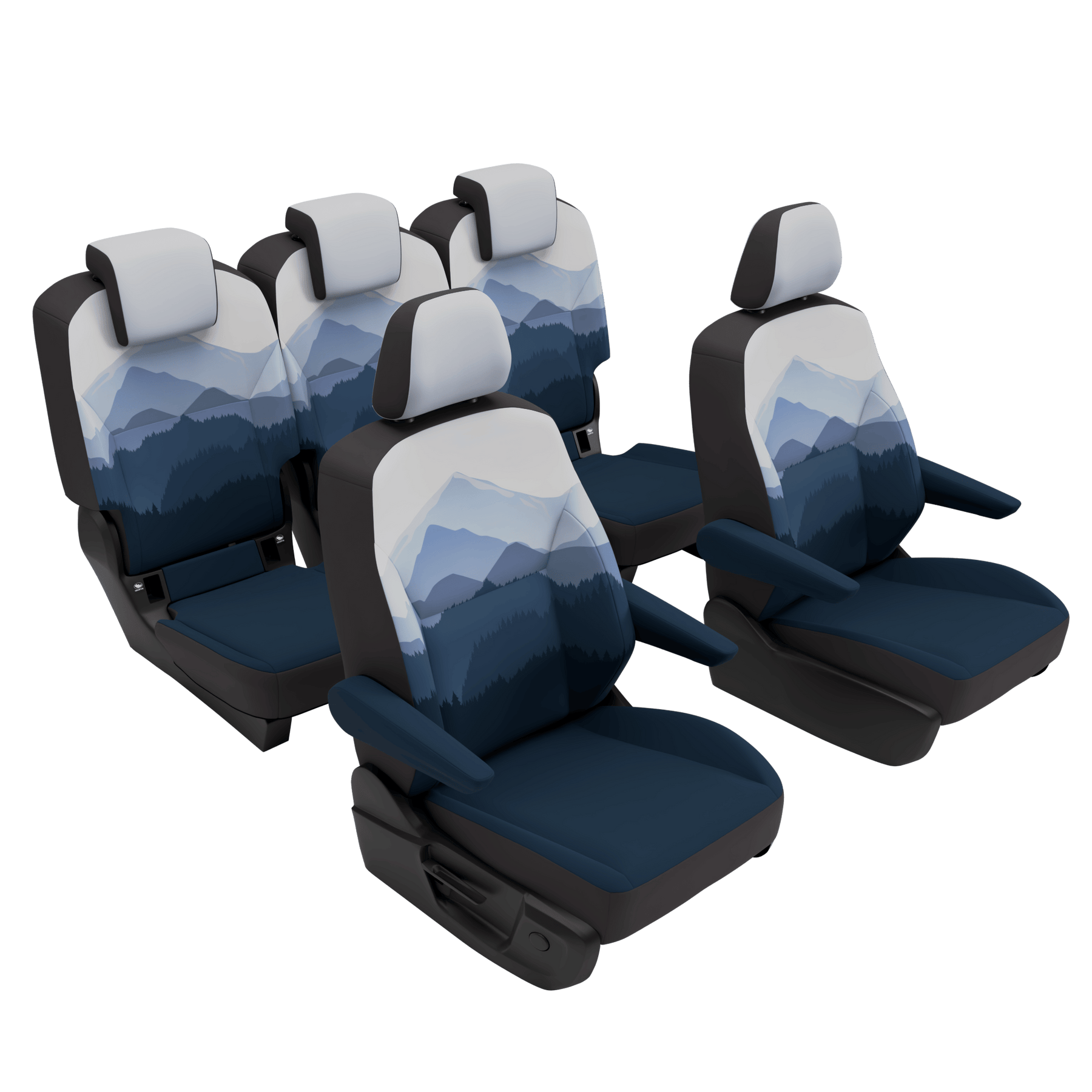Sitzbezüge VW T7 California Misty Mountains