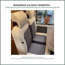Laden Sie das Bild in den Galerie-Viewer, Vantourer-540-D-Sitzbezug-2er-Rückbank-Art-Deco-Black-(Variante-3)
