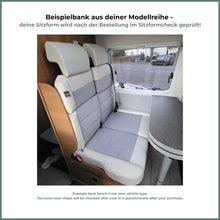 Laden Sie das Bild in den Galerie-Viewer, Vantourer-540-D-Sitzbezug-2er-Rückbank-Black-(Variante-2)