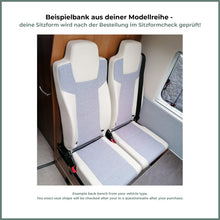 Laden Sie das Bild in den Galerie-Viewer, Vantourer-540-D-Sitzbezug-2er-Rückbank-Black-(Variante-4)