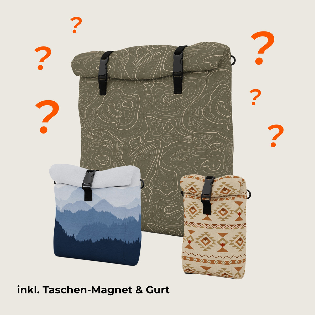 Surprise Magnet-Tasche