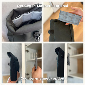 Magnet-Tasche