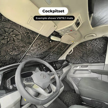 Laden Sie das Bild in den Galerie-Viewer, DriveDressy Magnet-Thermomatten Set VW T4 (ab 1995) Cockpit