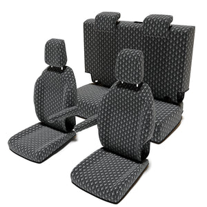 Pössl-Campster-(Citroën-Basis)-(ab-2016)-Sitzbezug-[4-Sitzer-Set]-[Art-Deco-Black]----Art-Deco-Black