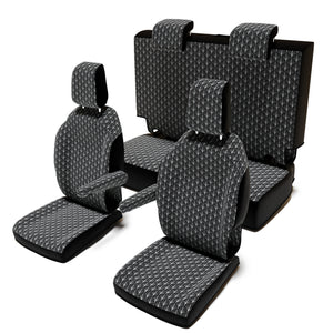 Crosscamp-(Toyota-Basis)-(ab-2016)-Sitzbezug-[4-Sitzer-Set]-[Art-Deco-Black]----Black